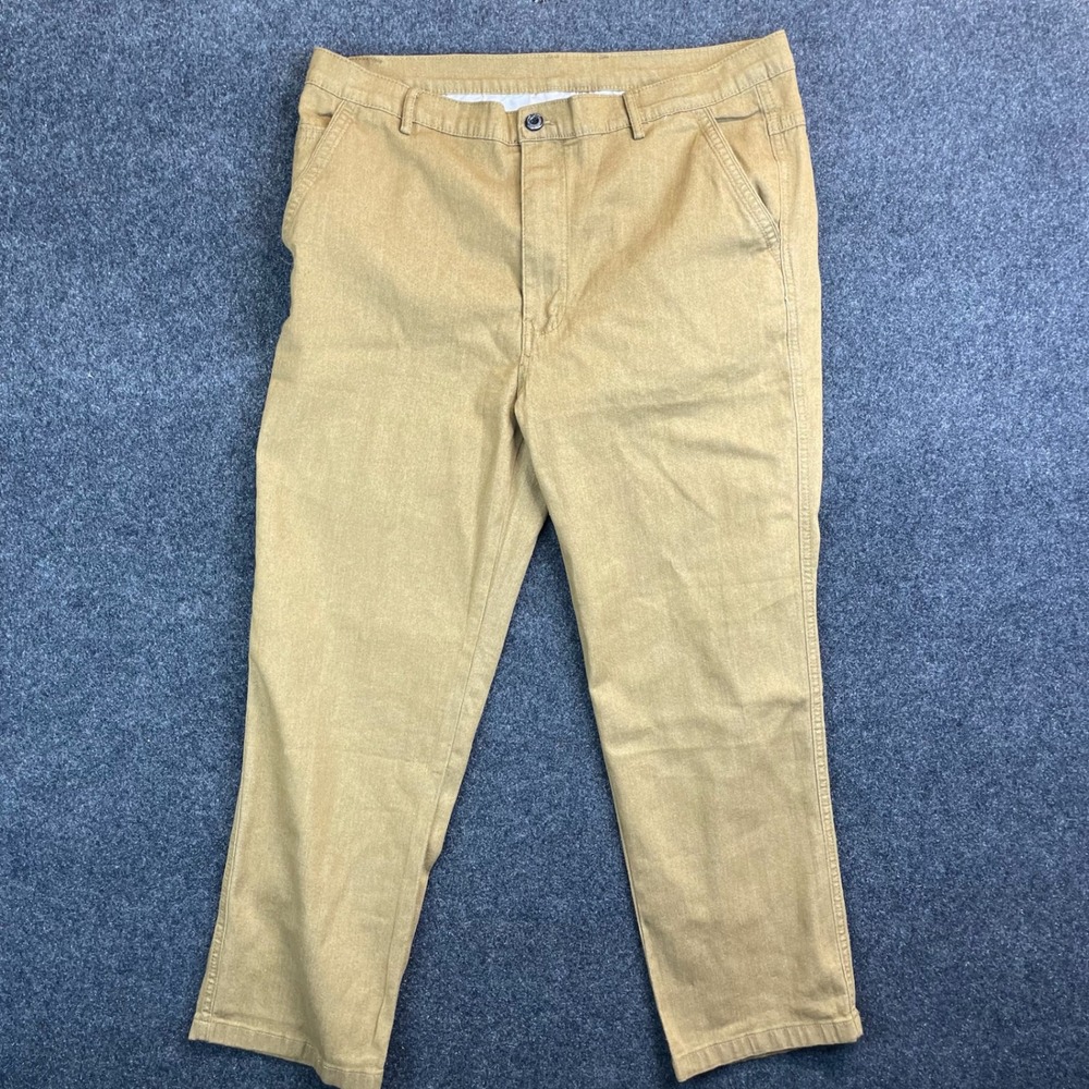 Fashion Khaki Chino Trousers Men's XL / 28.5L Tan